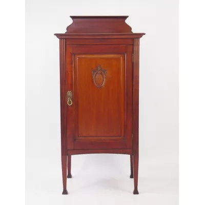 Edwardian Mahagoni Musikschrank Music Cabinet Kommode von ca. 1900