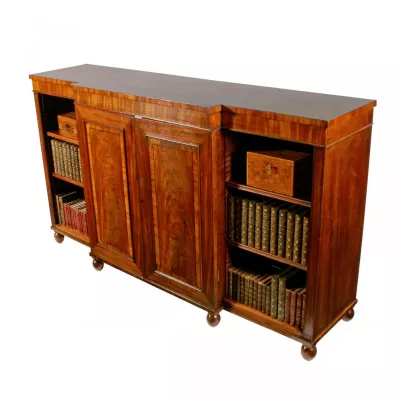 Regency Mahagoni Bücherregal von ca. 1810