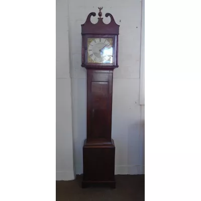Georgianische original antike Standuhr, 18. Jahrhundert