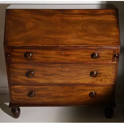 Wundervoller antiker Original Mahagoni Massivholz Sekretär, Viktorianisch, 1830