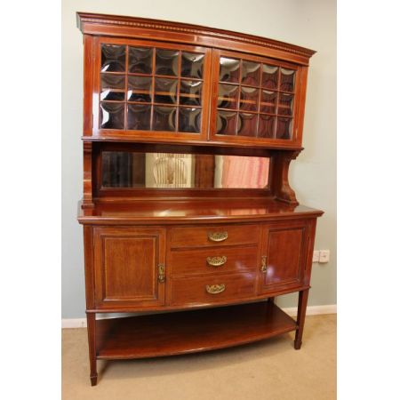 Edwardianisches antikes Sideboard Buffetschrank Mahagoni Massivholz 1900