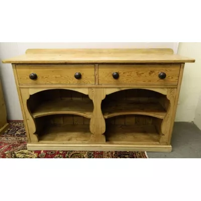 Antiker Beistelltisch Sideboard Kiefer Weichholz 1880