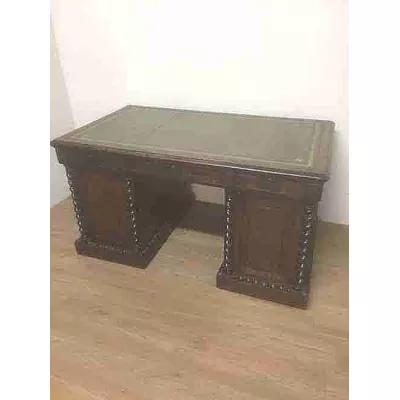 Wunderschöner original antiker Schreibtisch Massivholz Eiche