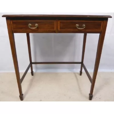 Original antiker Edwardian aus Mahagoni, Ladies Schreibtisch, 19. Jahrhundert