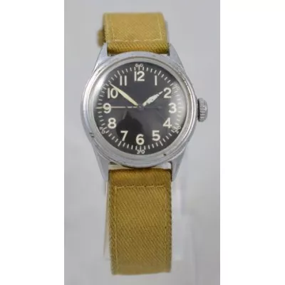Antike original englische United States Air Force Armbanduhr, Elgin a-11, 1945