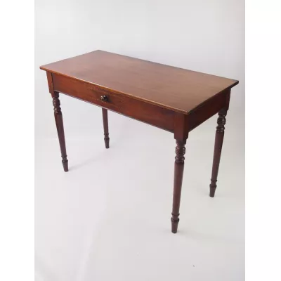 Viktorianischer antiker Schreibtisch, Mahagoni ca 1850