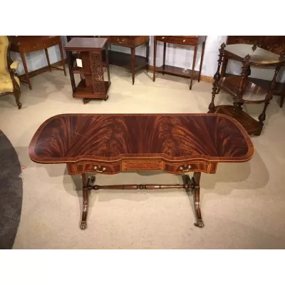 Hochwertiger, wundervoller Original antiker Edwardian Sofatbeistelltisch, Mahagoni, um 1900