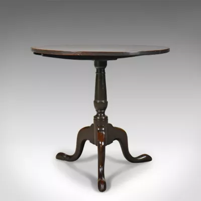 Antiker Kipptisch, Original Georgian, Mahagoni, 1780
