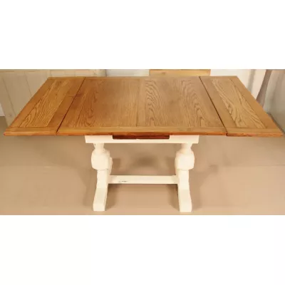Antiker englischer Shabby Chic Eichenesstisch, um 1900