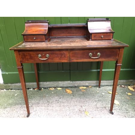 Edwardianischer antiker Lady Schreibtisch, Mahagoni, spätes 19./frühes 20. Jahrhundert
