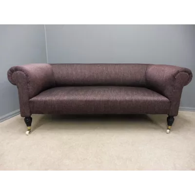 Wunderschön restauriertes viktorianisches Chesterfield Sofa von ca. 1880