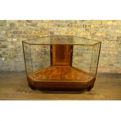 Vitrine mit Bronze verziert, Original 1930