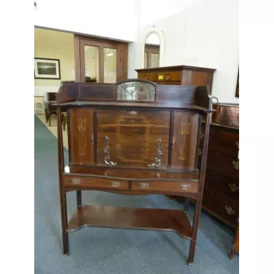 Schreibtischschrank von ca. 1910 edwardian  Massivholzschrank