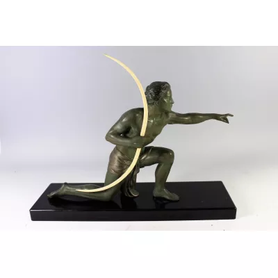 Roncourt, Französischer Art Deco Jäger von ca. 1930