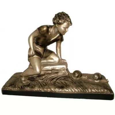 Französische Art Deco figurale Statue von ca. 1930