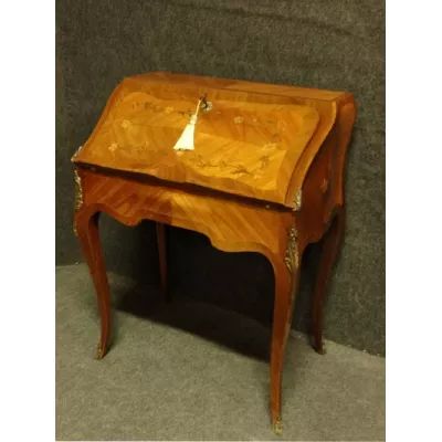 Französischer Kingwood Intarsien Sekretär von ca. 1920