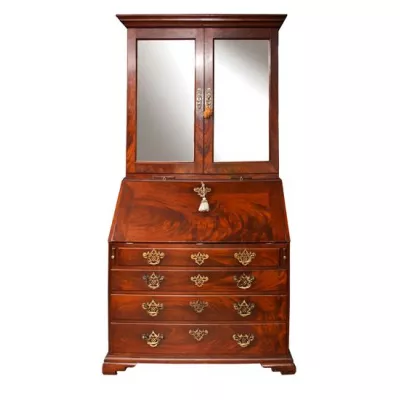 Ein fein georgisches Mahagonibüro von ca. 1800