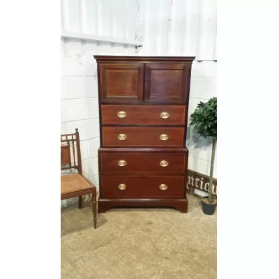 Original antike edwardianische Kommode Mahagoni Massiv  englisch1900