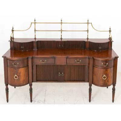 Regency Sideboard original antik massiv Schottland 1800