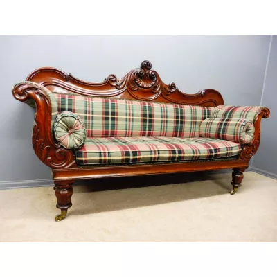 "William IV" - Original antikes Mahagoni Sofa von 1840