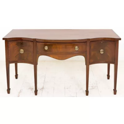 Original antikes Regency Mahagoni Sideboard Massiv 1910