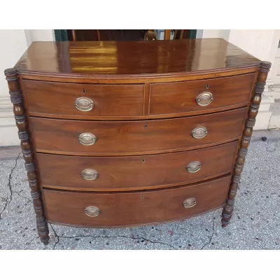 Antike Englische Mahagoni Kommode von ca. 1820