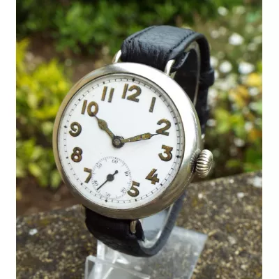 Antike Englische Große Herrenuhr von ca. 1910
