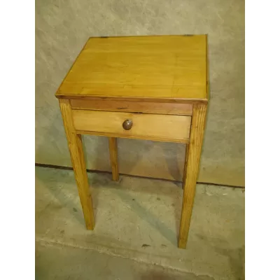 Viktorianischer original antiker Kiefern Schreiber Schreibtisch aus dem 19. JH
