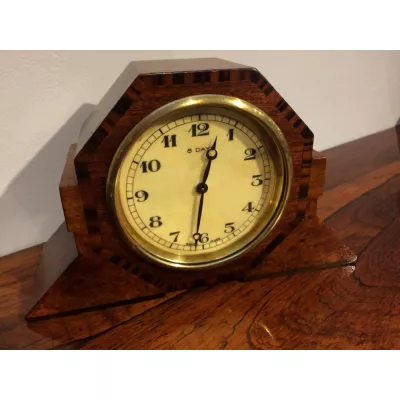Antike Original Art deco Kaminuhr mit schweizer Uhrwerk von ca. 1930
