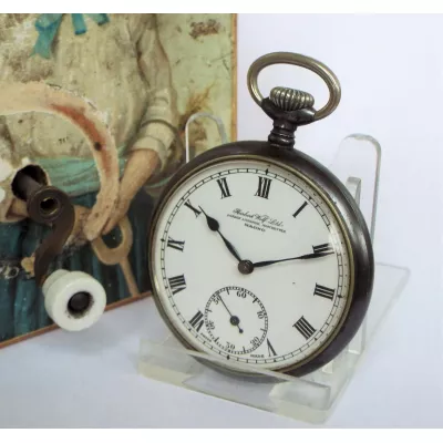 Englische Antike "magno" Taschenuhr Herbert Wolf von ca. 1930