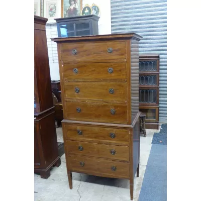 Antike Original Englische Edwardianische Mahagoni Kommode von ca. 1920