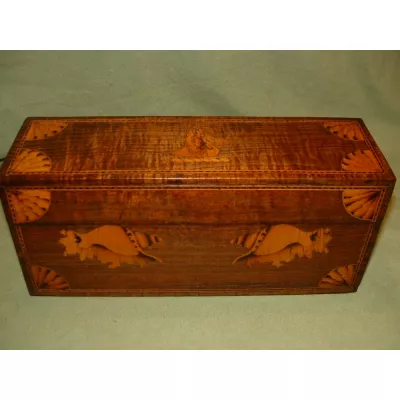 Original Englische Antike Viktorianische Tischbox von ca. 1875