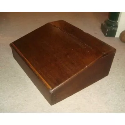 Viktorianisches original antikes Lesedeck Eichenholz englisch von ca. 1890
