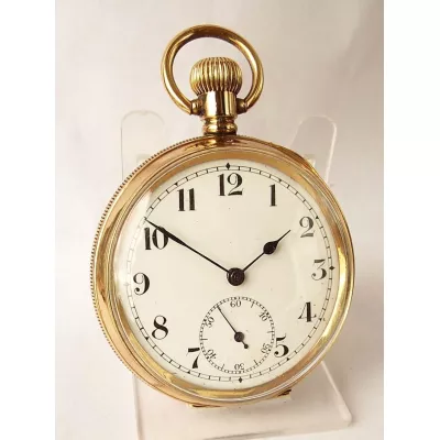 Original Schweizer Antike Taschenuhr von l. tieche gammeter von ca. 1930