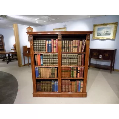 Viktorianischer Mahagoni Bücherschrank antik von Maple & co. ca. 1880