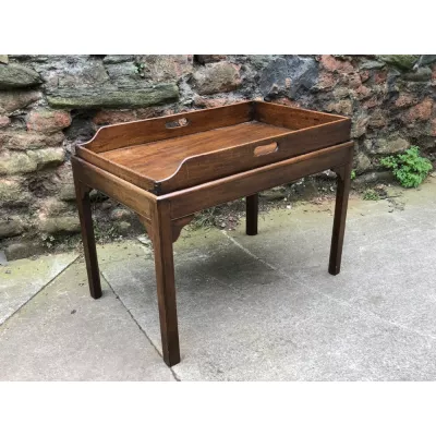 George III Antiker englischer Butlers Tray Mahagoni Tisch 19. Jh