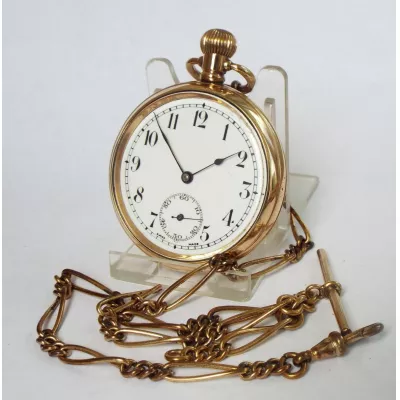 Antike Schweizer Taschenuhr der 1930er Jahre