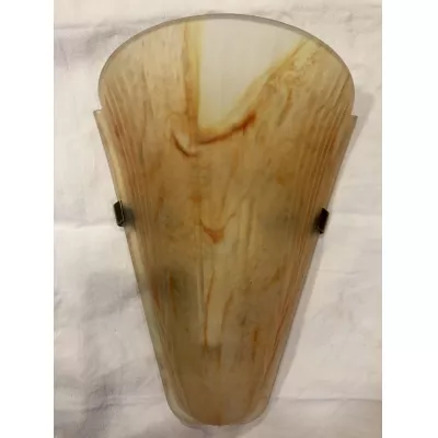Original Antike Englische Art Deco Wandleuchte ca. 1930