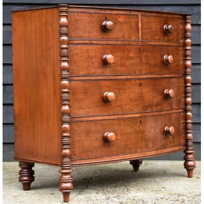 Regency Mahagoni Kommode original antik ca. 1825
