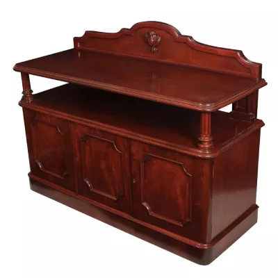 Gutes antikes Englisches Viktorianisches Mahagoni Sideboard ca. 1880