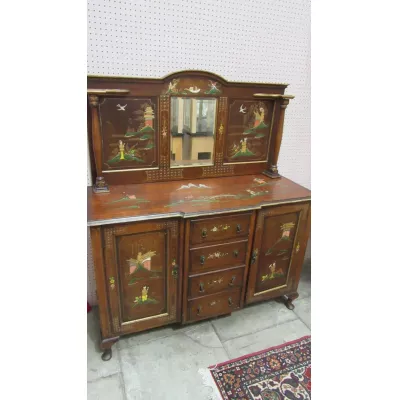 Ausgezeichnetes original antikes Eichen Sideboard aus England ca. 1920