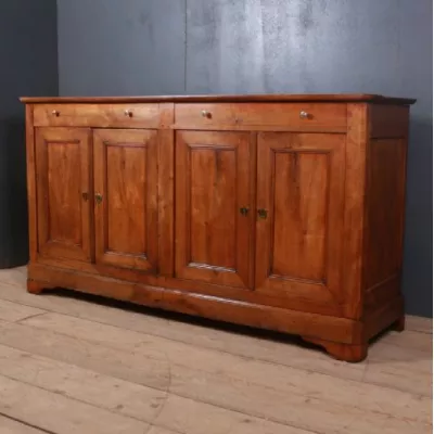 Französisches antikes Nussbaum Sideboard englisch ca. 1810