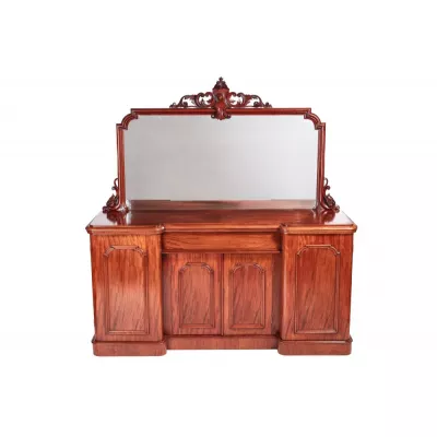 Feines Antikes Englisches Viktorianisches Mahagoni Sideboard ca. 1860