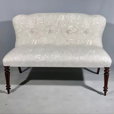 Original antikes englisches Regency Sofa Mahagoni restauriert 1830