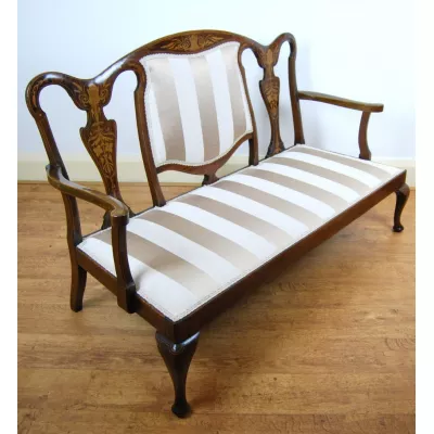 Fantastisches Antikes Englisches edwardianisches Sofa ca. 1900