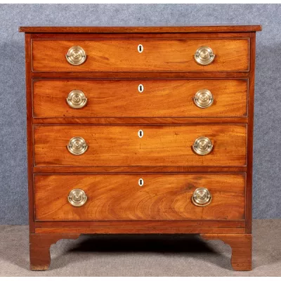 Original Antike Englische George III. Mahagoni Kommode ca. 1800