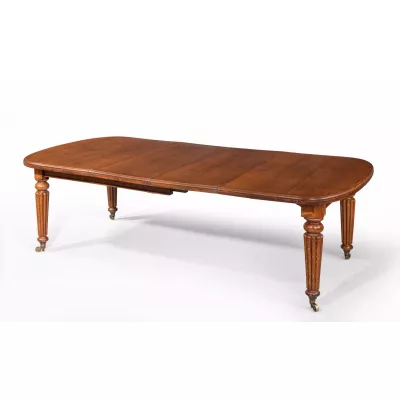 Toller Regency Mahagoni Esstisch antik erweiterbar ca 1840
