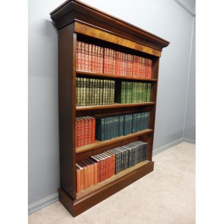 Wunderbares antikes Englisches Viktorianisches Mahagoni Bücherregal ca. 1880