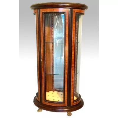 Antike Original Englische Bijouterie Vitrine ca. 1890