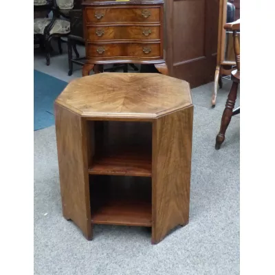 Art deco Englischer Antiker Nussbaum Tisch ca. 1930